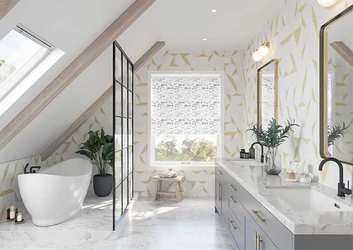 Shoals, Arctic - Twist&Fit Roller Blind - Image 8